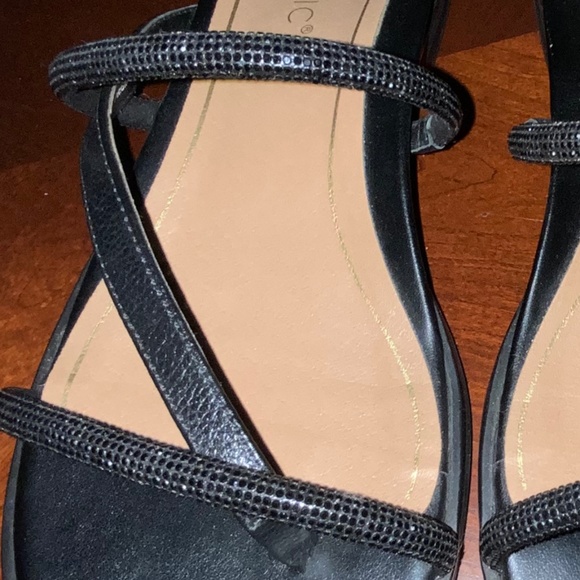 VIONIC BLACK PRISM Thong Sandals - SZ 8 - Picture 5 of 8